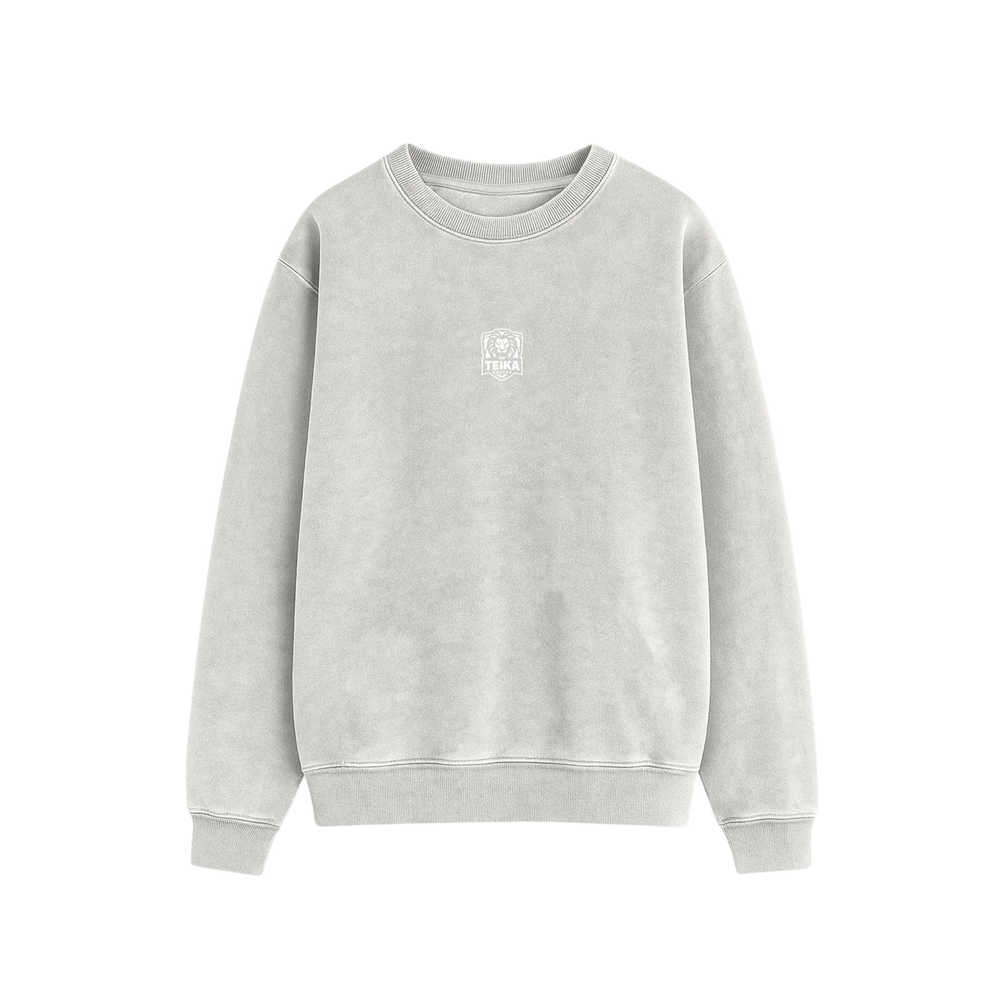 Kokvilnas crewneck "minimālists"