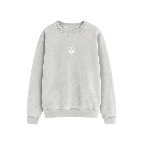 Kokvilnas crewneck "minimālists"